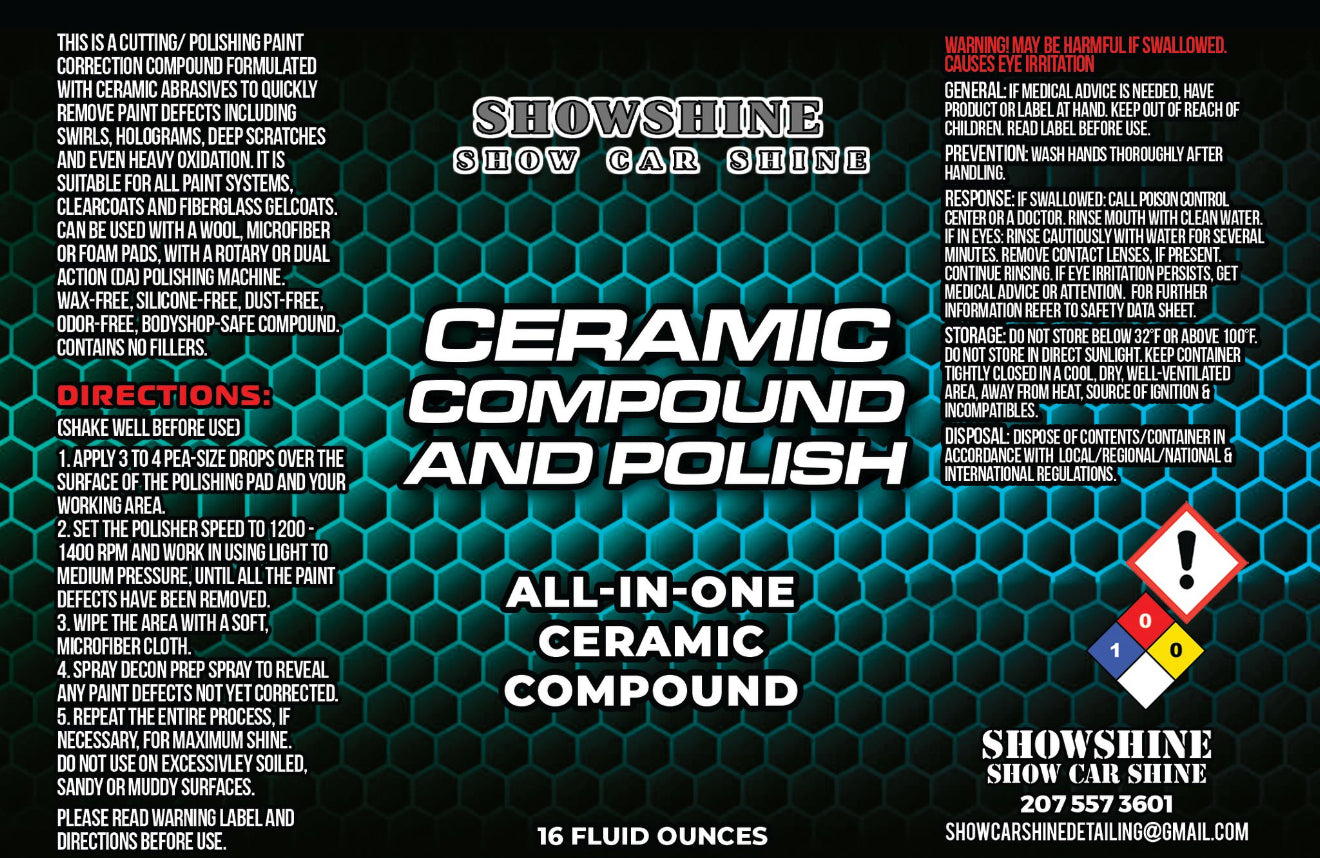 Ceramic Compound And Polish