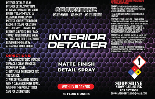 Interior detailer