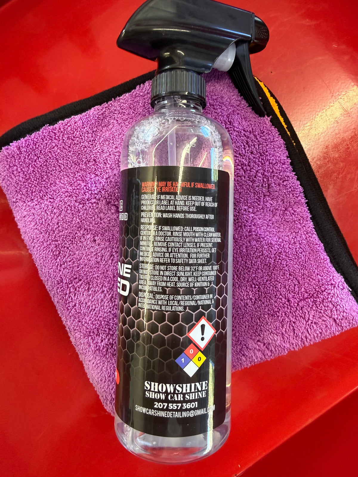 Graphene Ceramic Waterless Wash