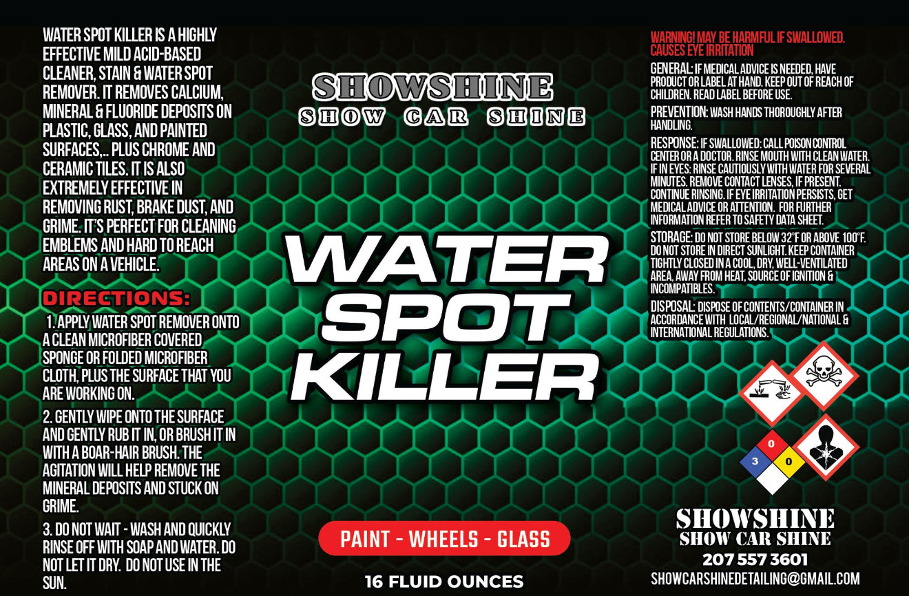 Water Spot Killer